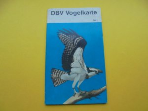 antiquarisches Buch – Deutscher Bund für Vogelschutz – DBV  -  Vogelkarte  -  Teil  1