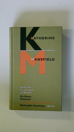 gebrauchtes Buch – Katherine Mansfield – SÄMTLICHE ERZÄHLUNGEN. Band 2