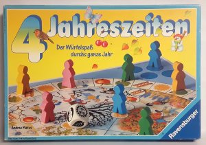 gebrauchtes Spiel – Andrea Makus – 4 Jahreszeiten A4 1991 Otto Maier Verlag Ravensburg 00220 - ab 4 Jahren - für 2 bis 4 Spieler - Spieldauer ca 15 bis 20 Minuten