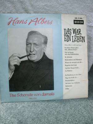 gebrauchter Tonträger – Hans Albers – Das war ein Leben - Das Schönste von damals 1950 - 1952