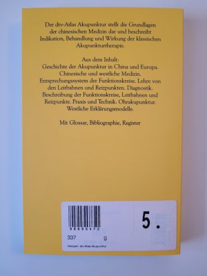 gebrauchtes Buch – Carl-Hermann Hempen – dtv-Atlas Akupunktur