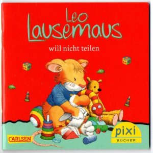 gebrauchtes Buch – Anna Casalis – Leo Lesemaus will nicht teilen. Pixi Serie 219  Nr. 1987