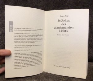 gebrauchtes Buch – Eugen Ruge – In Zeiten des abnehmenden Lichts - Roman einer Familie