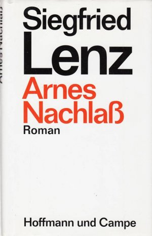 gebrauchtes Buch – Siegfried Lenz – Arnes Nachlass: Roman