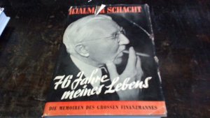 antiquarisches Buch – Hjalmar Schacht – 76 Jahre meines Lebens