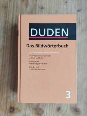 gebrauchtes Buch – Drosdowski, Günther; Köster, Rudolf; Müller, Wolfgang; Scholze-Stubenrecht, Werner – Duden, Bildwörterbuch der deutschen Sprache  [Band 3]