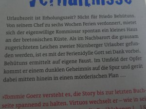 gebrauchtes Buch – Tommie Goerz – Auszeit - Friedo Behütuns' vierter Fall