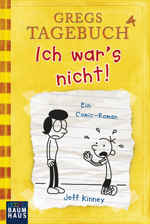 gebrauchtes Buch – Jeff Kinney – Gregs Tagebuch Band 4:  Ich war's nicht!