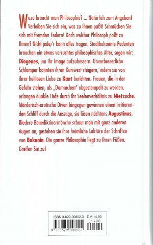 gebrauchtes Buch – Anton Sterzl – Philosophie für Angeber