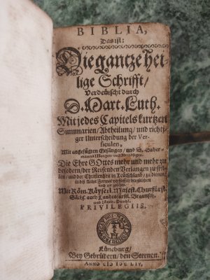 antiquarisches Buch – Die ganze heilige Schrift