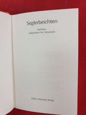 gebrauchtes Buch – Seglerbeichten - Yachties erleichtern ihr Gewissen