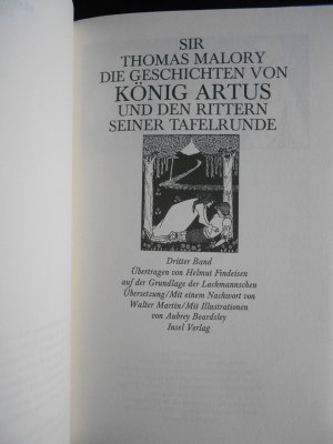 gebrauchtes Buch – Thomas Malory – Die Geschichten von König Artus und den Rittern seiner Tafelrunde