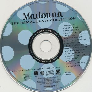 gebrauchter Tonträger – Madonna – Immaculate Collection