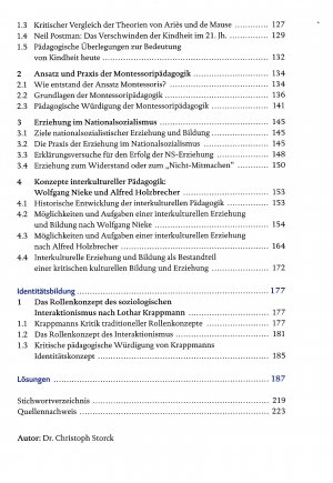 gebrauchtes Buch – Christoph Storck – Abitur-Training Erziehungswissenschaft / Entwicklung, Sozialisation und Identität - Normen und Ziele in der Erziehung - Zentralabitur NRW 2011 bis 2013