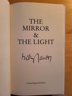 gebrauchtes Buch – Hilary Mantel – The Mirror & the Light SIGNIERT