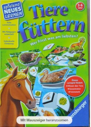 gebrauchtes Spiel – Tiere füttern