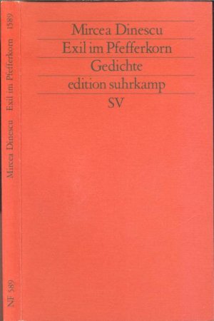 gebrauchtes Buch – Mircea Dinescu (Autorin) – Exil im Pfefferkorn. Gedichte.