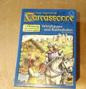 neues Spiel – Jürgen Wrede – Carcassonne 1. Erweiterung Wirtshäuser und Kathedralen