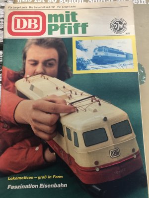 gebrauchtes Buch – Deutsche Bundesbahn  – DB mit Pfiff. Für junge Leute - Die Zeitschrift mit Pfiff. Heft 4/74