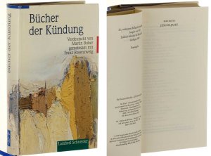 gebrauchtes Buch – Buber/ Rosenzweig.- – Die Schrift. Aus dem Hebräischen verdeutscht von Martin Buber gemeinsam mit Franz Rosenzweig. Band 3 (von 4 Bdn.): Bücher der Kündung. 782 S.