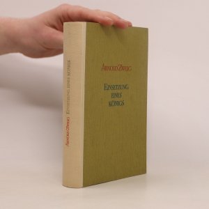 antiquarisches Buch – Arnold Zweig – Einsetzung eines Königs