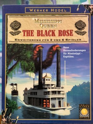 gebrauchtes Spiel – Werner Hodel – The Black Rose - Erweiterung für 2 und 6 Spieler zu Mississippi Queen