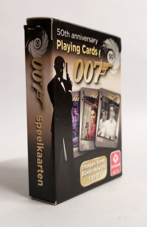 gebrauchtes Spiel – 007 Playing Cards (Spielkarten) 50th Anniversary - 50 Jahre James Bond. Images from Bond Movies 1 to 11