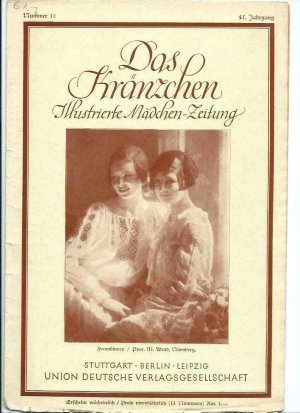 antiquarisches Buch – Dr.Otto Hohenstatt – Das Kränzchen 10 1930 Illustrierte Mädchenzeitung 41.Jahrgang