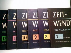 antiquarisches Buch – Schröder, Rudolf Alexander, Reinold von Thadden-Trieglaff und Hanns Lilje – Konvolut bestehend aus 6 Bänden, zum Thema: Zeitwende - Die neue Furche.