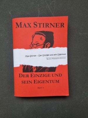 neues Buch – Max Stirner – Der Einzige und sein Eigentum