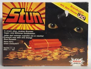 gebrauchtes Spiel – Stun 1987 Amigo Spiele - ab 7 Jahren - für 2 bis 6 Spieler - Spieldauer 20 Minuten