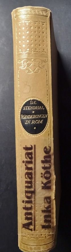 antiquarisches Buch – Oppeln-Bronikowski, Friedrich von – Wanderungen in Rom (Promenades dans Rome) - Gesammelte Werke Band 6 - Deutsch von Friedrich v. Oppeln-Bronikowski ; Ernst Diez -