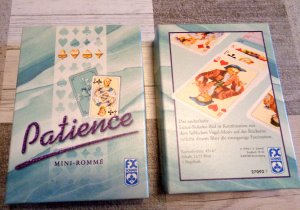 neues Spiel – Patience / Mini-Rommé - FX SCHMID Spiele * * * WIE NEU * * *