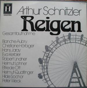 gebrauchtes Hörbuch – ARTHUR SCHNITZLER – SCHNITZLER - DER REIGEN: LOHNER. QUALTINGER. HÖRBIGER. MANKER. GESAMTAUFNAHME