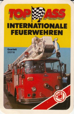 gebrauchtes Spiel – ASS Quartett 3337/8 Internationale Feuerwehren (TOP ASS)