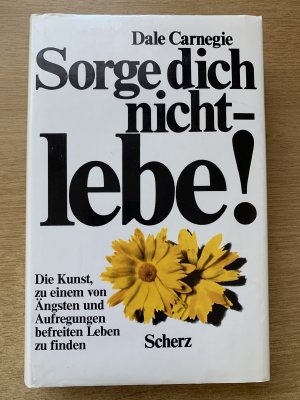 gebrauchtes Buch – Dale Carnegie – Sorge dich nicht. Lebe!