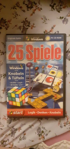 gebrauchtes Spiel – 25 Spiele für Microsoft Windows