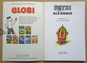 gebrauchtes Buch – Carla und Vilhelm Hansen – HANSEN:  "Petzi als König"  Carlsen-Verlag