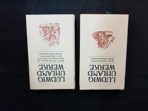 gebrauchtes Buch – Ludwig Uhland Werke – Band 1+2 (Dünndruckausgabe)
