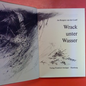 antiquarisches Buch – An Rutgers van der Loeff – Wrack unter Wasser
