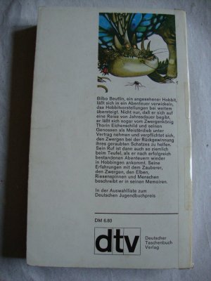 gebrauchtes Buch – Tolkien, J.R.R – Der kleine Hobbit - mit Zeichnungen von Klaus Ensikat, Übersetzung Wolfgang Scherf (dtv Junior)