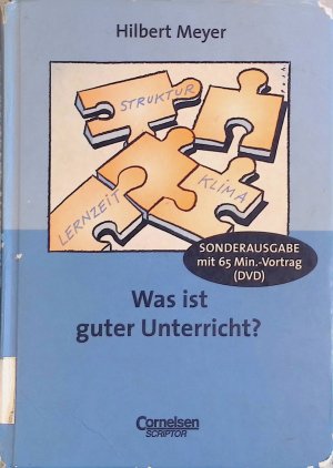 gebrauchtes Buch – Hilbert Meyer – Was ist guter Unterricht? : mit 65-Min.-Vortrag. gebrauchtes Buch – Hilbert Meyer – Was ist guter Unterricht? : mit 65-Min.-Vortrag.