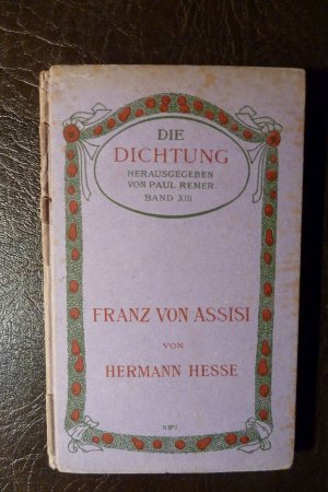 antiquarisches Buch – Hermann Hesse – Franz von Assisi