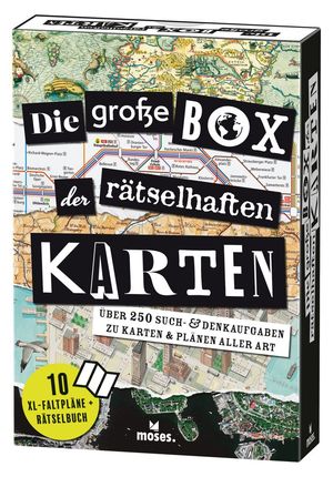 gebrauchtes Buch – Elke Vogel – Die große Box der rätselhaften Karten gebrauchtes Buch – Elke Vogel – Die große Box der rätselhaften Karten