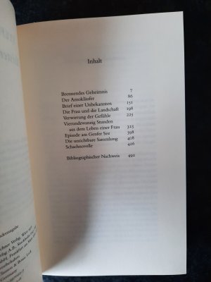gebrauchtes Buch – Stefan Zweig – Meistererzählungen