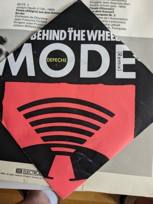 gebrauchter Tonträger – Depeche Mode – Behind the wheel (Remix, 1987)