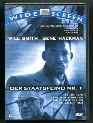 gebrauchter Film – Tony Scott – Will Smith, Gene Hackman - Der Staatsfeind Nr. 1 gebrauchter Film – Tony Scott – Will Smith, Gene Hackman - Der Staatsfeind Nr. 1