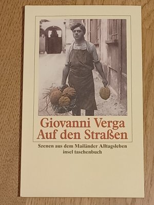 gebrauchtes Buch – Giovanni Verga – Auf den Straßen - Szenen aus dem Mailänder Alltagsleben