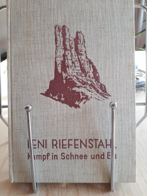 antiquarisches Buch – Leni Riefenstahl – Kampf in Schnee und Eis