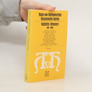 gebrauchtes Buch – Hugo von Hofmannsthal – Gedichte ; Dramen I : 1891-1898